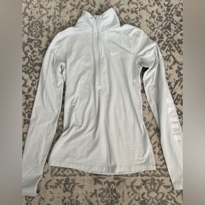 Light Blue Nike Dri-Fit Half-Zip Pullover Size XS